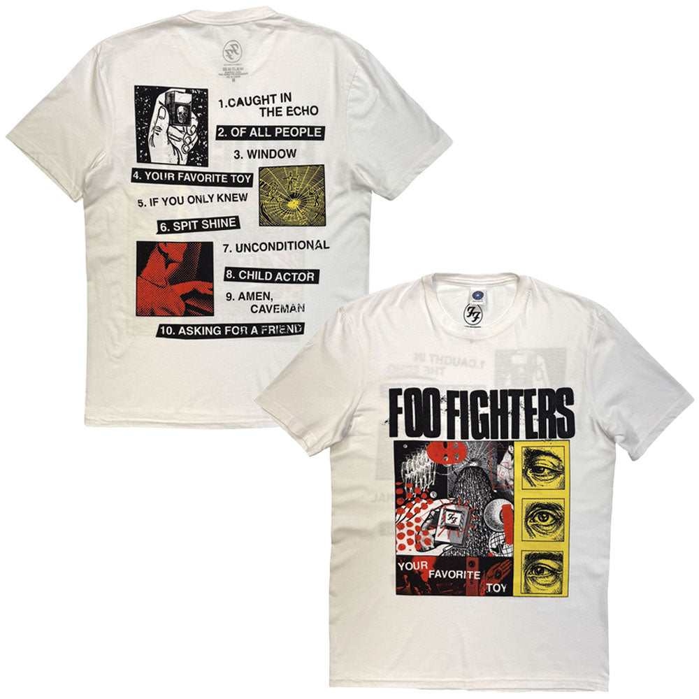 FOO FIGHTERS - Your Favourite Toy Tracklist / バックプリントあり